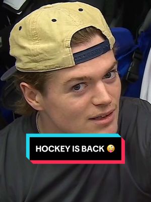 here’s to another season of funny moments 😂 #NHL #hockey #sports #NHLFaceOff  
