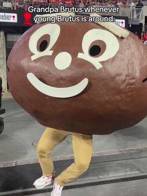 Can’t be chopped when you’re the OG. 🌰🐐 @Brutus Buckeye 
