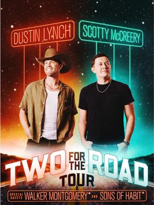 We’re officially one month out from the Two for the Road Tour! Get your tickets and we’ll see you out there 🔥 #dustinlynch #scottymccreery #countrymusic #OnTour 