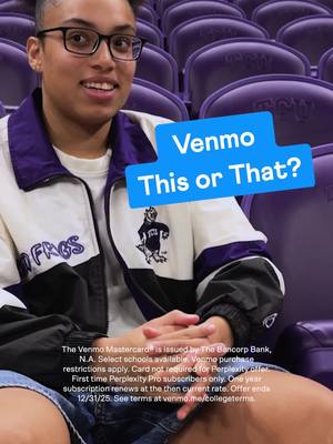 Is @liv the only one who feels this strongly about camping??  Get your college-branded Venmo Debit Card today. Plus, get 1 free year of Perplexity Pro. *Select schools available.
