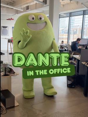 Dante’s new quarterly goals: to go viral & great memes  #officelife #worklife 