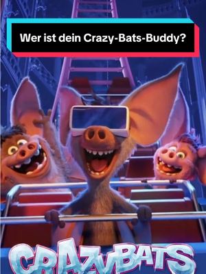 Diesen drei verrückten Flatterfreunden kann man einfach nicht widerstehen 🦇🤪 Süß und chaotisch zugleich – wir lieben sie! 😍 Wer ist dein ultimativer Crazy-Bats-Buddy, ohne den du niemals einsteigen würdest? #Phantasialand #CrazyBats #Rollercoaster