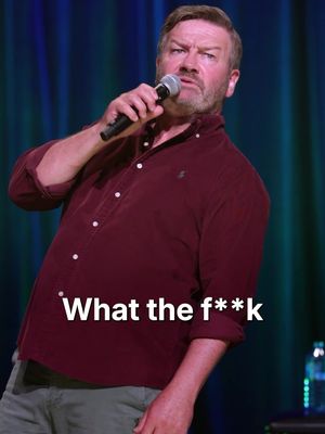 (I don't actually have to tell people *NOT* to do this, right? ) #lawrencemooney #comedy #comedytour #comedian
