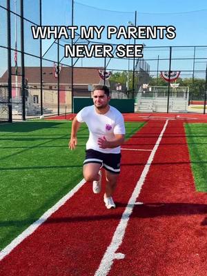 What my parents see vs never see 😂 #baseball 