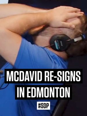 "The best contract in the National Hockey League!" 💰✍️ Here's the #SDP's live reaction to Connor McDavid re-signing with the Edmonton Oilers. @Steve "Dangle" Glynn @adamwylde @Jesse Blake 