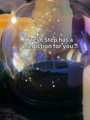 🔮 The crystal ball has spoken… Fresh Step Heavy Duty means 30-day odor control in your future.​ ​ Febreze is used under license from The Procter & Gamble Company or its affiliates. #CatParents #CatLife #LifeWithCats #CatObsessed #CatsOfInstagram