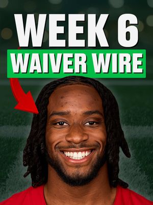 HIGHEST Priority Waiver Wire Adds in Fantasy Football for Week 6 🔥🏈 #fyp #fantasyfootballfellas #fantasyfootball #fantasyfootballtips #fantasyfootballadvice 