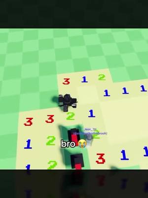 Minesweeper isn’t even hard bru 💀 @natqie #roblox #minesweeper #robloxmemes #minesweepermemes #robloxedits #robloxmeme #viral #gaming #fyp #fypシ