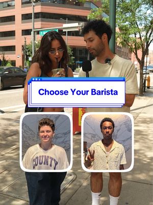 She’s picky about her coffee 🥴 #barista #manonthestreet 