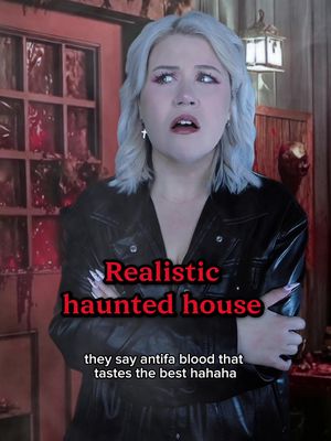 Wow this haunted house is so realistic and immersive 