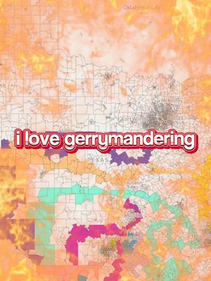 I LOVE GERRYMANDERING! 🗺️🗳️ #satire #politics #maps #california #texas