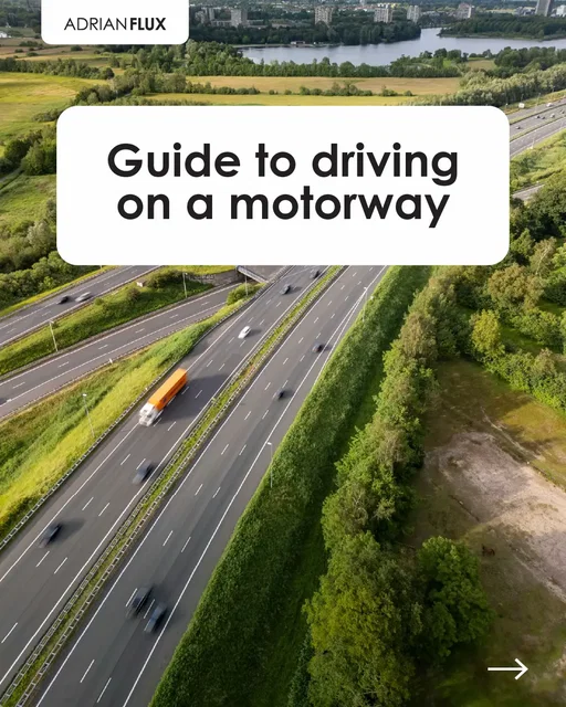 Driving on a UK motorway can be overwhelming, especially if you are a new driver or just not used to it!  Here are some helpful tips to get you started. #motorway #driving #road 