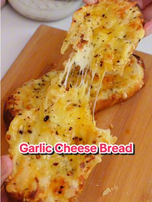 My Garlic Cheese Bread Recipe! 😍 Garlic Cheese Spread: 2 heads of garlic, peeled  Rosemary or Italian Seasoning Olive Oil 50g butter, softened 60g cream cheese, room temp chili flakes, optional drizzle of honey, optional Roast your peeled garlic in olive oil via stove top or oven in low fire.  Cool down before making it to a spread or else it will liquify your butter.  Spread generously in your bread. You can use french baguette, sourdough, white bread, and your bread op choice.  Toast in a an oven toaster or oven or airfryer until cheese is bubbly and slightly toasted.  Enjoy bestfriend! ❤️ #FoodieFred #HiBestfriend #garliccheesebread 