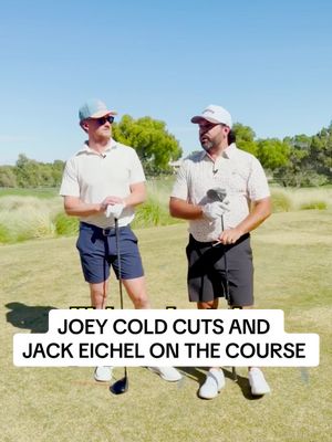 The #NHLonTNT is BACK this Wednesday, October 8th and to kick off the year, @joey.coldcuts and Jack Eichel hit the links 🔥🏌️‍♂️ #NHL #hockey #golf #hockeytiktoks 