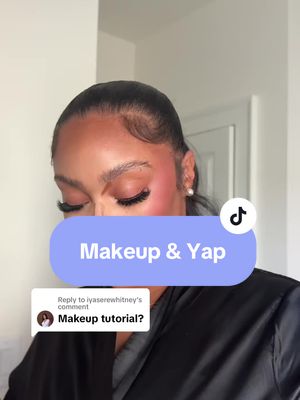 Replying to @iyaserewhitney yes! Here is the make tutorial with a side of yap! Ponytail by @Shan G 