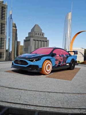 See what happens when two legendary brands decide to play around. @Hot Wheels x @mercedesbenz – a collaboration that’s out of this world.  CGI Artist: @pascal.zero7  Sound-Design: @sebastianvaskio 