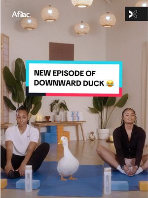 Oh, girl, the only way to describe this episode of @Aflac Duck Downward Duck is total Graytness 🪿 #AflacPartner @allisha.gray 