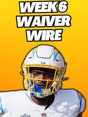 Week 6 MUST ADD Waiver Wire Pickups #fyp #nfl #fantasyfootballadvice #fantasyfootball #underdogfantasy #foryou #waiverwire #waiverwirepickups #waivers