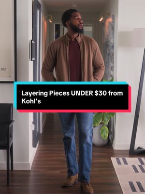 Fellas it’s layering season, and the pieces you’ll need to stay warm do not need to break the bank. And they won’t when you choose to shop at @Kohl’s. Check out these 3 cold weather staples under $30 from Kohl’s. They have tons of stylish layering options for super affordable prices that will be versatile enough to wear anytime, any day.  Shop the full looks from Kohl’s on my storefront, link in bio. #kohlspartner #kohlsfinds