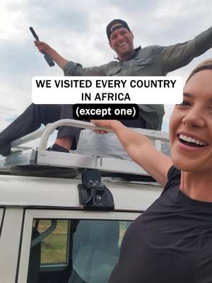 Share this video with someone who loves traveling! 🌎 We have visited every country in the world EXCEPT ONE - and that country is in Africa. There have been lots of ups and downs on our travel journey the past 8 years to visit all 50 states and now almost every country. So it's hard to believe we are this close to accomplishing a dream we weren't sure could ever happen! Our final country is Sudan, which we are waiting on until next year due to the war and humanitarian crisis there. What people have experienced there is unimaginable, and we are praying for everyone in and from Sudan. Here are some interesting facts about the continent of Africa! 🤯 With 54 countries and 1.4 billion people, the continent is home to nearly 5x the number of people who live in the USA. It's one of the most diverse areas in the world. With over 3,000 different ethnic groups that speak more than 2,000 different languages. 💫 Much of what makes the news about Africa are the negatives. But Africa is a huge continent full of both luxury and developing areas. There definitely are so many unimaginable, heartbreaking things that people experience. It's hard to even fathom what people go through on a daily basis. But what doesn't always get shared is the incredible stories of people going out of their way to help others around them. We experienced firsthand the joy and generosity of people all across Africa and hope to share more about this incredible continent! Vid Inspo: @charline.overlanding __________________________ 🎉 Follow us @HudsonAndEmily for the best destinations + experiences for your next trip! 🌍 We're an American travel couple who's visited every country in the world (except one) and all 50 states. So if you want to travel more, we got you! ❤️ #travel #travelcouples #americantravelcouples #everycountry #adventuretravel #couplestravel #travelcouple #traveltips #traveladvice