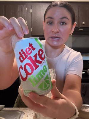 DIET COKE LIME TASTE TEST- if you’ve tried it, what did ya think??👀👀 #dietcokelime 
