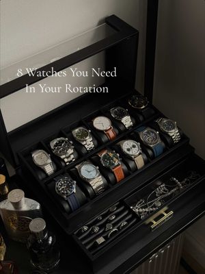 8 watches that won’t break the bank account ⌚️ affordable stylish timepieces you need to have  . . . . #menswatches #mensfashion #watches #WatchCollection #menwithstyle @Timex @TISSOT @Calgari @CAVRE @Chromer  