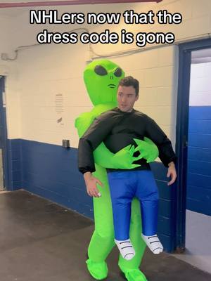 Should there be a dress code or should players be allowed to wear whatever they want? #hockeytok #nhlhockey @Nick Gallais 