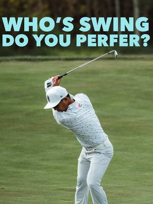 Who’s swing are you picking? Let us know in the comments 💬 #IronSharpensIron #LIVGolf #IronHeadsGC 