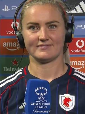 Ok but Lindsey Heap’s nails ARE really cute 💅 #UWCL #ollyonnes #championsleague #uswnt #womensoccer 