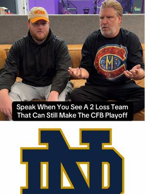 Speak When You See A 2 Loss Team That Can Still Make The CFB Playoff
