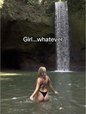 This waterfall in Bali was probably my fav that I saw there🥹 I felt like I was a fairy  #fypシ #solotravel #ubudbali 