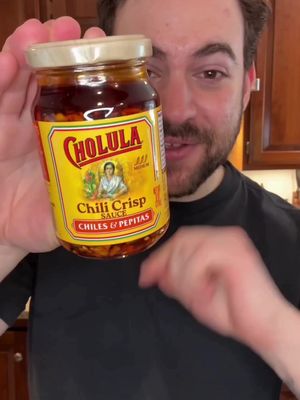 shop the bundle now to try Cholula chili crisp, chili lime hot sauce, & birria cooking sauce! @snachwithzach  #chilicrunch #recipes #yummy 