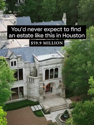 This is where craftsmanship meets legacy. Every stone, arch, and angle of The Lodge at Hunters Creek tells a story of intention and artistry. A private world surrounded by nearly nine acres of natural beauty — and a defining moment for Houston luxury. ▪️ 107 Timberwilde Lane, Houston, Texas ▪️ $59,999,999 | 8 BD | 13 BA | 22,000 SQ FT ▪️ Listing by Carol Wolfe | Coldwell Banker Realty