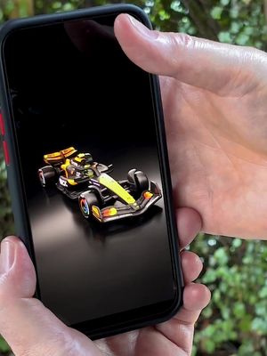 From your screen, to the palm of your hand. #HotWheels #F1