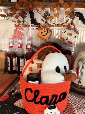 Creating boo baskets has become one of my favorite Halloween traditions over the past few years. It’s such a simple but meaningful way to romanticize spooky season. Whether I’m putting one together for someone special or treating myself, it always makes October feel even more magical. ✨ This year, I decided to make mine with @Etsy and I had so much fun curating cozy, handmade pieces that capture everything I love about the season. I ordered a personalized embroidered boo basket with my name on it, the softest autumn sweatshirt, a pumpkin spice candle that smells like pure comfort, and the cutest little ghost pillow that instantly adds that spooky charm to my space. 🕯️👻 Every item feels unique, thoughtful, and made with so much care… exactly what I adore about shopping with Etsy. It’s those handmade touches that make fall feel extra special. 🍂 If you’re planning to make your own boo basket this year (or gift one to a fellow Halloween lover), you can find all the items I picked in my Etsy collection “Halloween Boo Basket” (link in bio) #EtsyCreatorCo #EtsyTikTok #halloweentok #boobasket #halloweengift 