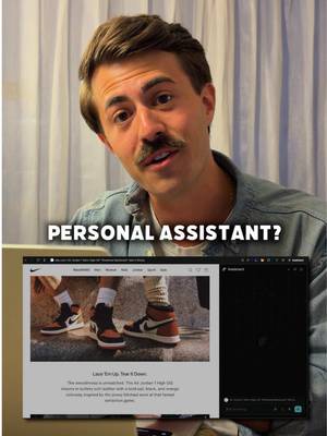 This is literally like having one of those personal assistants from the movies at your fingertips… Thanks to @Perplexity's AI-powered web browser, Comet, I can find and purchase the best deals on the sneakers I’m looking for without putting in any of the work. Find out everything Comet can do for you through the link in my bio! #cometpartner 