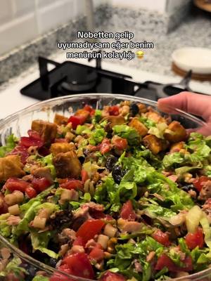 Kolay ama lezzetli #salata 