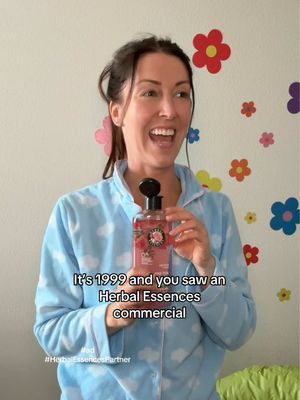 My hair smelled amazing then and it still smells amazing now thanks to @herbalessences #Ad #HerbalEssencesPartner #90s 