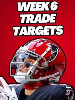 Week 6 MUST BUY Trade Targets #fyp #nfl #fantasyfootballadvice #fantasyfootball #foryou #fantasyfootballtrade #tradetargets #nflfantasy
