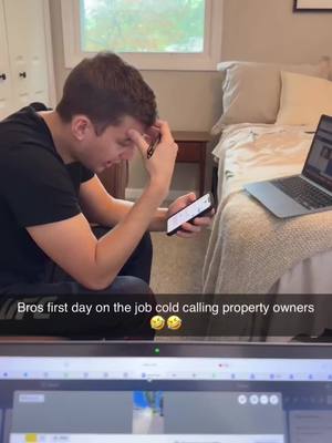 First day in real estate. And the calls hit HARD! #realestate #propertyinvestment #buyersellerconversation