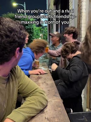 we’ve never been out-friendshiped so hard @Keagan Kelly @Spengo @Tristan Wildey @tyler @Bustopher Jonez @Max4Cracks @Pancho and the Wizards #fyp #friends #friendship #bar 