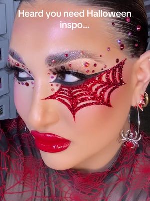 Heard y’all needed some Halloween inspo. It’s that time of year again 💀👻🎃❤️ #halloween #halloweenmakeup #spookyseason #halloweeninspo 