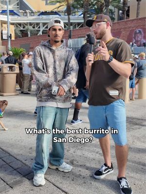 Best burrito in San Diego? #sandiego #manonthestreet #streetinterview 