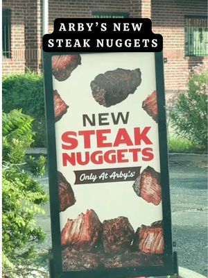Your nuggets just got STEAK! 👀🔥 Juicy, steak-forward, and packed with flavor — Arby’s NEW Steak Nuggets are here. Don’t sleep on this drop. 🍖 @arbys  #ArbysPartner #arbys #fastfoodlife #steak #nuggets 