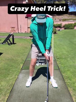 If you hang back, you’ll never strike your irons clean.