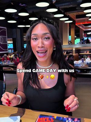 Still dreaming about those lemon pepper wings and gameday at @Dave & Buster's 🍋✨🏈😩 