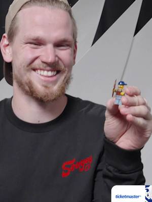 The really is a LEGO for everything! Watch the guys make their mini me creations 🥹 #lego #NHL #buffalosabres 