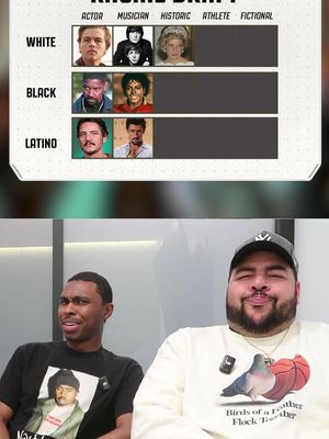 WHO ASSEMBLED THE BETTER LINEUP IN THE 2025 RACIAL DRAFT?! 💨 #draft #white #black #latino 