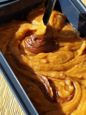 CHOCOLATE SWIRL PUMPKIN BREAD. Pumpkin season has officially arrived! We are whipping up our new favorite twist on the classic in CrateKitchen, and we love how easy it is to remove from this silicone bread pan.  The secret to the swirl? Less is more. Drag the knife through the batter just a few times to get the best swirled look. Get the full recipe at the link in our bio.