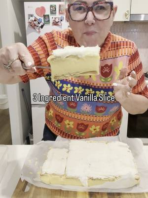 You won’t believe this only needs 3 ingredients! My Easy Vanilla Slice is creamy, crunchy, and so nostalgic — it’s the Aussie dessert everyone loves. 🇦🇺💛 No pastry, no oven — just SAO biscuits, custard, and gelatine. That’s it! Top it off with my tangy lemon icing for extra wow factor. 🍋✨ Make it the night before and wake up to pure dessert heaven. 🙌 All my recipes are on my website - Easy Recipe Gang.🍴 #vanillaslice #aussiedessert #custardslice #nobake #easybaking #dessertrecipe #simpledesserts #custardlover #budgetfriendlymeals #aussierecipes #stephcooksstuff #easyrecipe